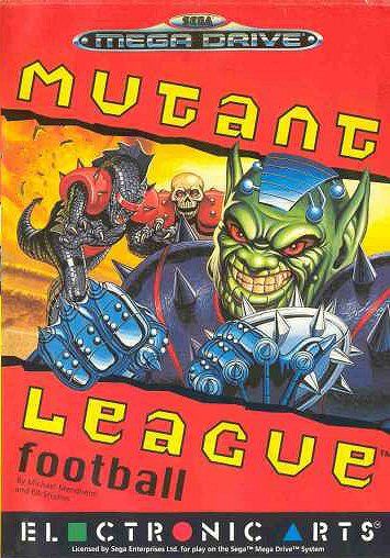 Mutant League Football box art for Sega Genesis